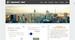 Desktop Screenshot of 101apartmentforrent.com